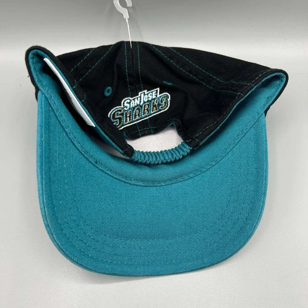 San Jose Sharks Hat Kids‎ Infant Embroidered NHL Strap Back Cap Cotton New
